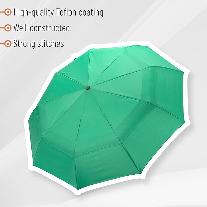 Mr. Pen- Windproof Travel Umbrella, Automatic Umbrellas for Rain, Compact