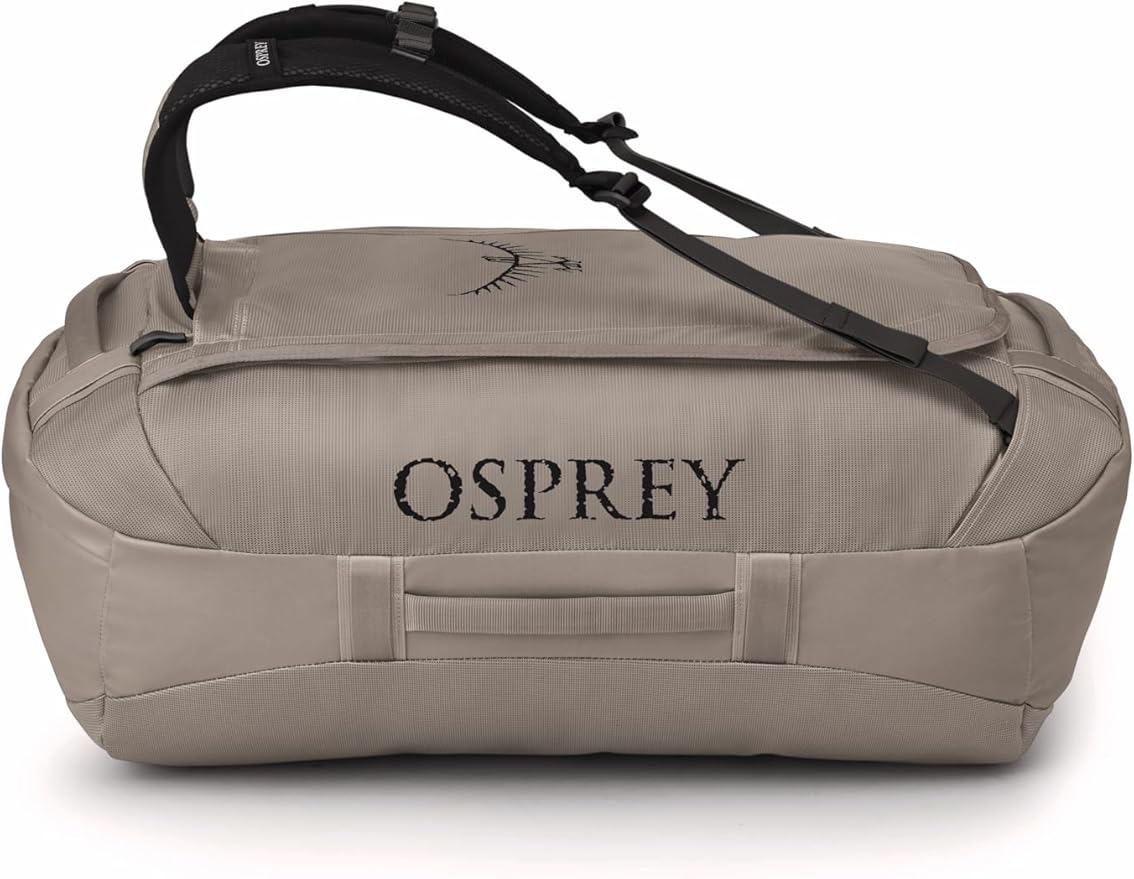 Osprey Transporter 40L Travel Duffel Bag, Black