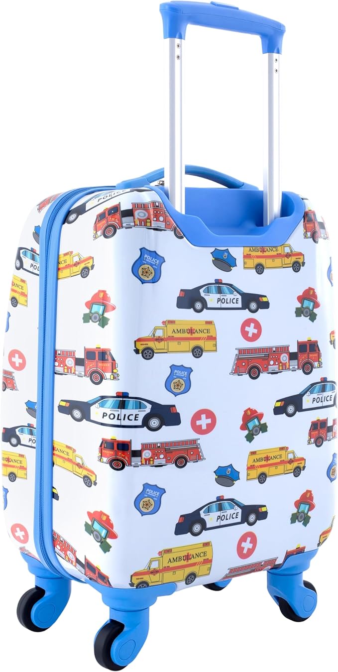 Travelers Club 5 Piece Kids' Luggage Set, First Responders