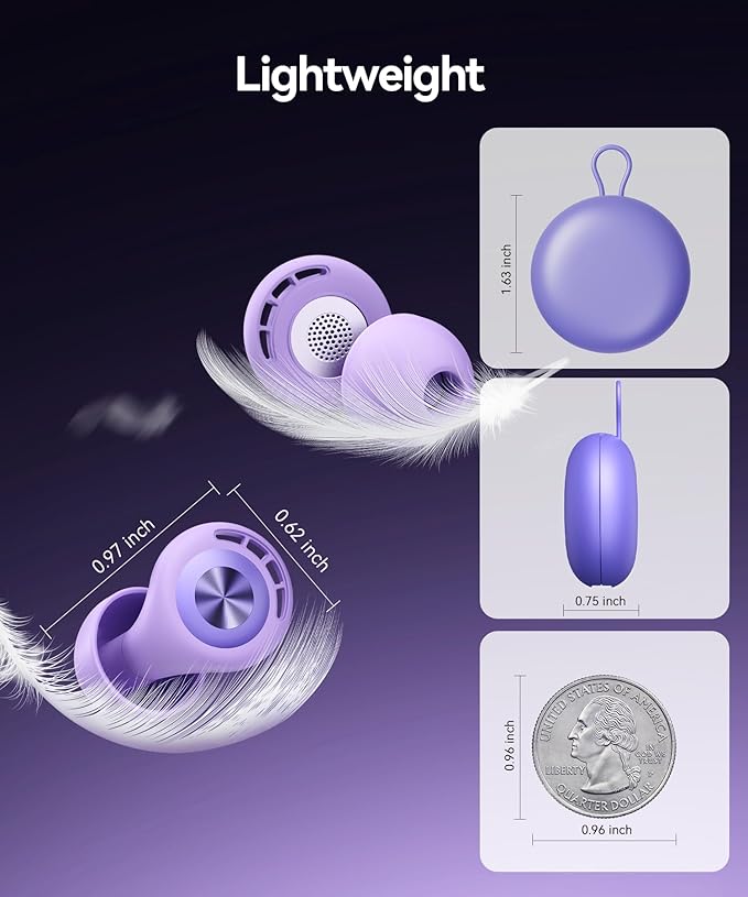 Ear Plugs for Sleeping 50dB Earplugs Noise Cancelling Ear Plugs for Noise Reduction Concerts Soft Reusable Silicone Earplugs for Snoring Side Sleepers Shooting Airplanes with 7 Eartips Case Blue