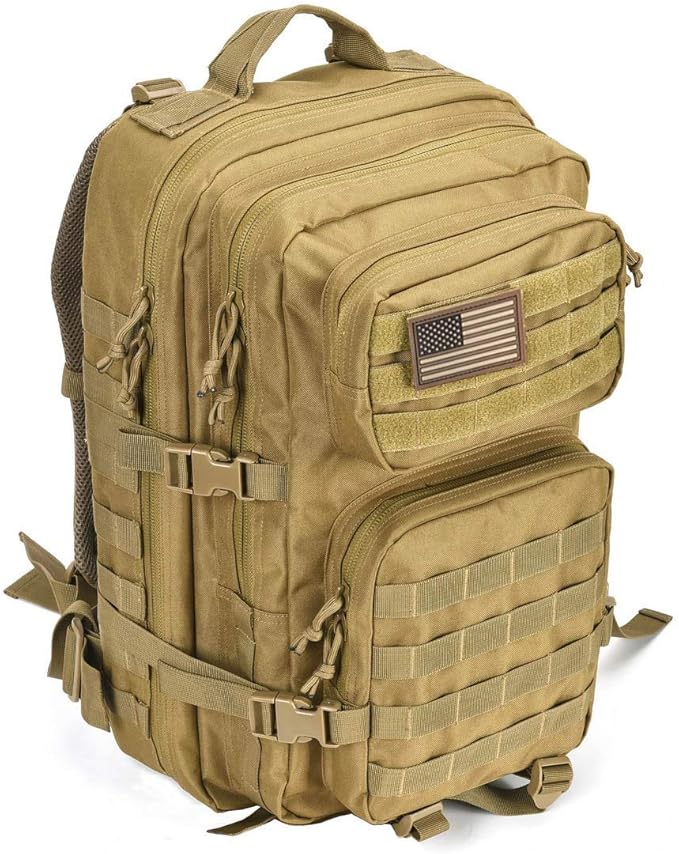 REEBOW GEAR Military Tactical Backpack Army 3 Day Assault Pack Molle Bag Rucksack
