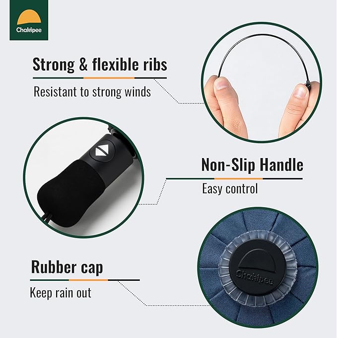 Travel Compact Umbrella Windproof - Portable Automatic Umbrellas for Rain, Inverted Folding Umbrella for Men and Women