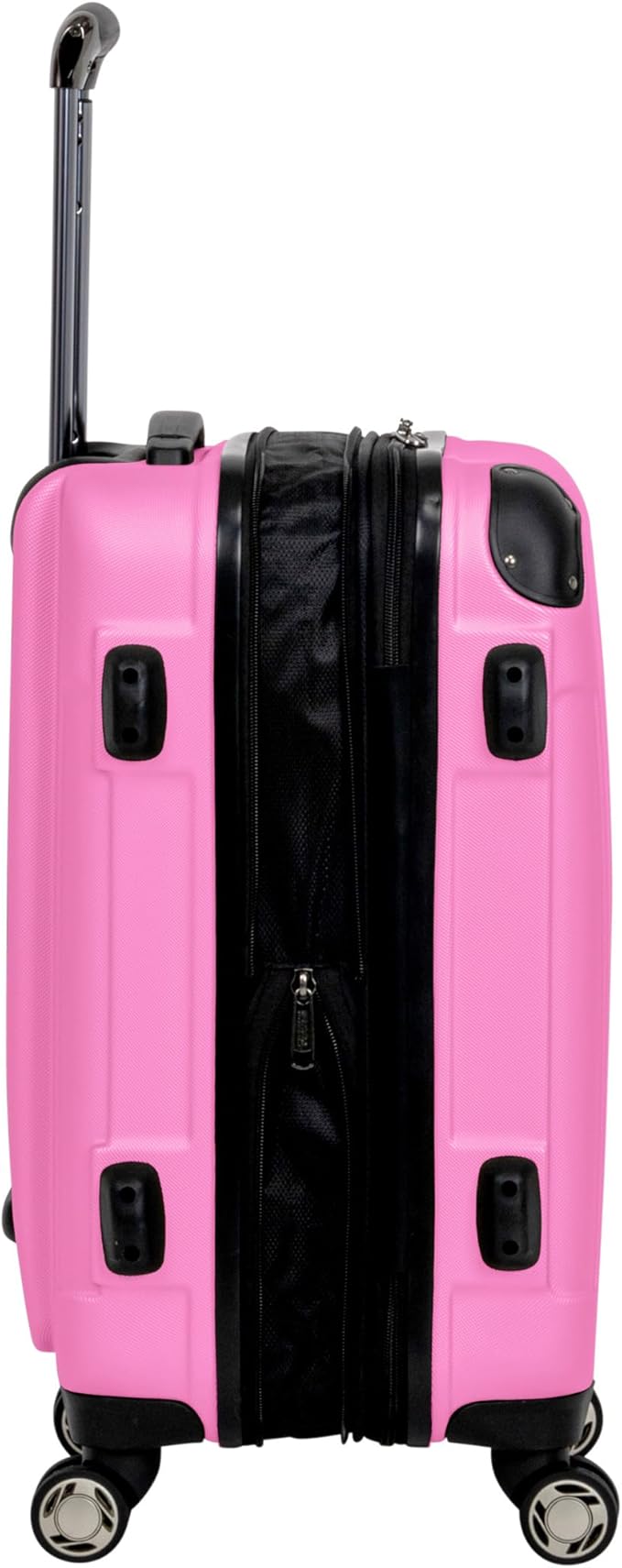 Kenneth Cole REACTION Renegade Luggage Expandable 8-Wheel Spinner Lightweight Hardside Suitcase, Watermelon, 20-Inch Carry On