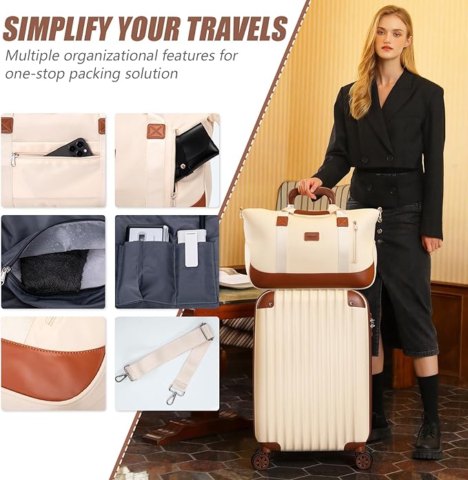 Luggage Sets 5 Piece Suitcases with Wheels, Suitcase Set ABS Hard Case Luggage with TSA Lock Spinner Wheels Durable Travel Luggage