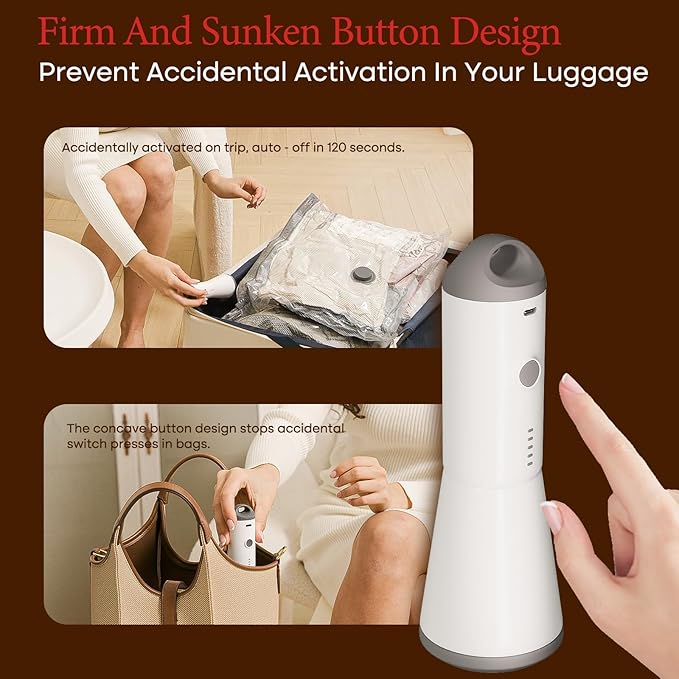Vacuum Bags for Travel with Rechargeable air Pump,Carry-on Size Compression Packing Bags for Luggage and Suitcase, Space Saver for Clothes and Clothing 24 Combo Travel Size