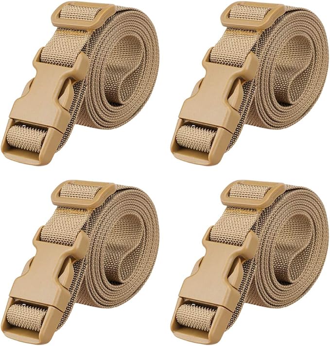 MAGARROW 78" x 1" Strap Buckle Packing Straps Adjustable 1-Inch Belt