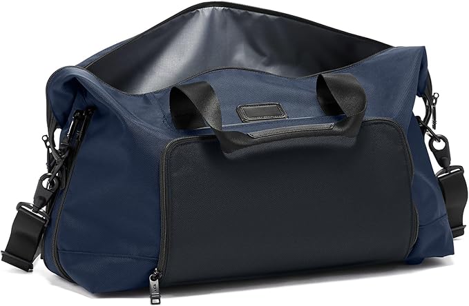 TUMI - Alpha Double Expansion Duffel - Business & Weekend Travel Duffel Bag - Designed for Durability & Functionality