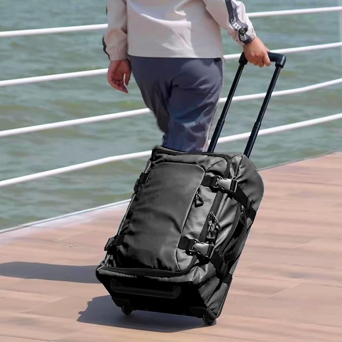 Traveler's Choice Softside Upright Wheeled Duffel Bag