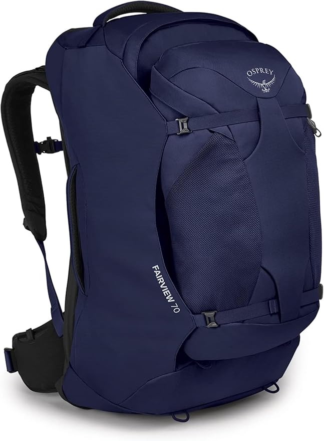 Osprey Fairview 70L Women's Travel Backpack, Winter Night Blue