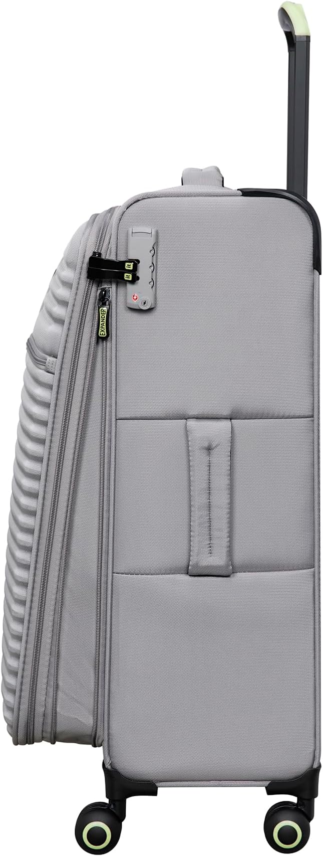 It Luggage Circulator 32" Softside Checked 8 Wheel Expandable Spinner, Elephant Skin