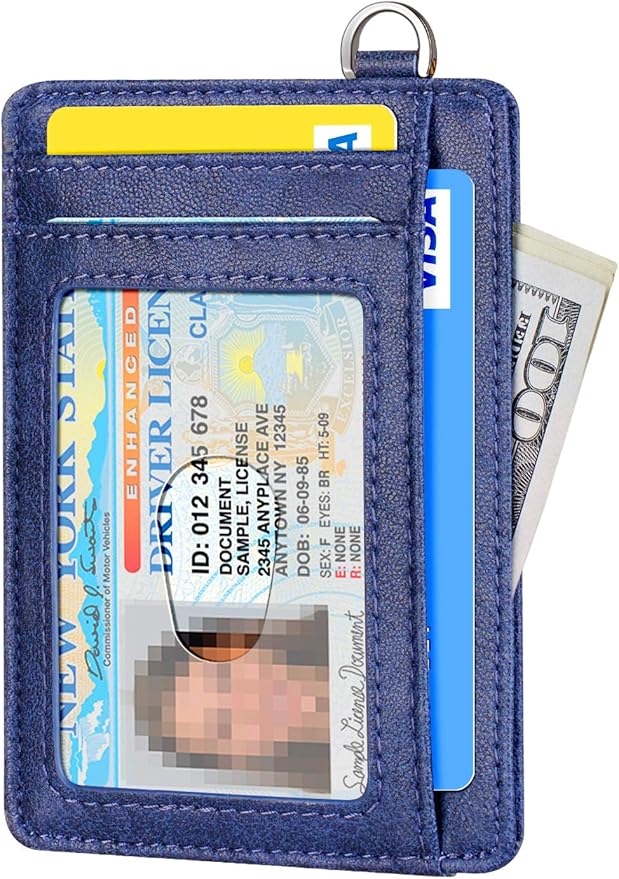 FurArt Slim Minimalist Wallet, Front Pocket Wallets, RFID Blocking, Credit Card Holder for Men