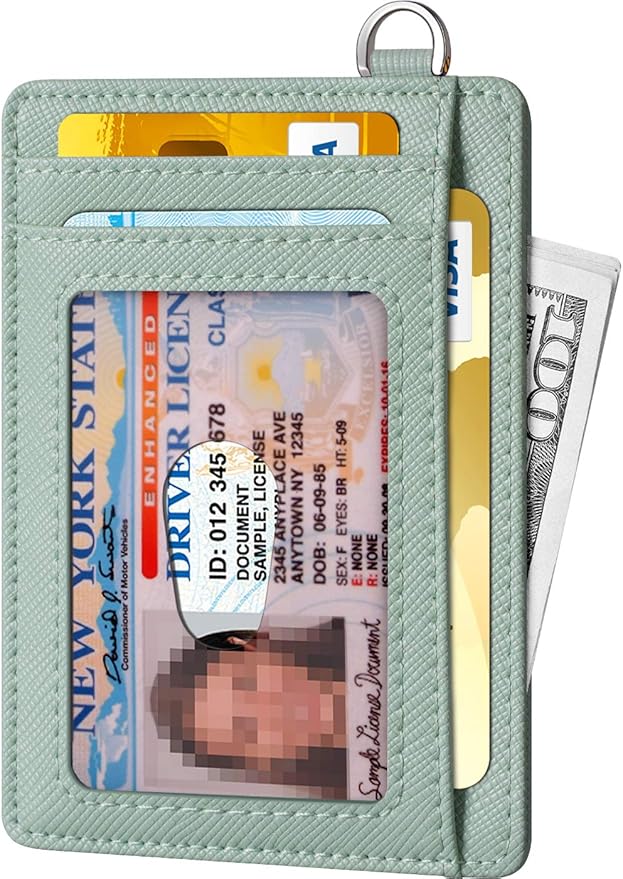 FurArt Slim Minimalist Wallet, Front Pocket Wallets, RFID Blocking, Credit Card Holder for Men