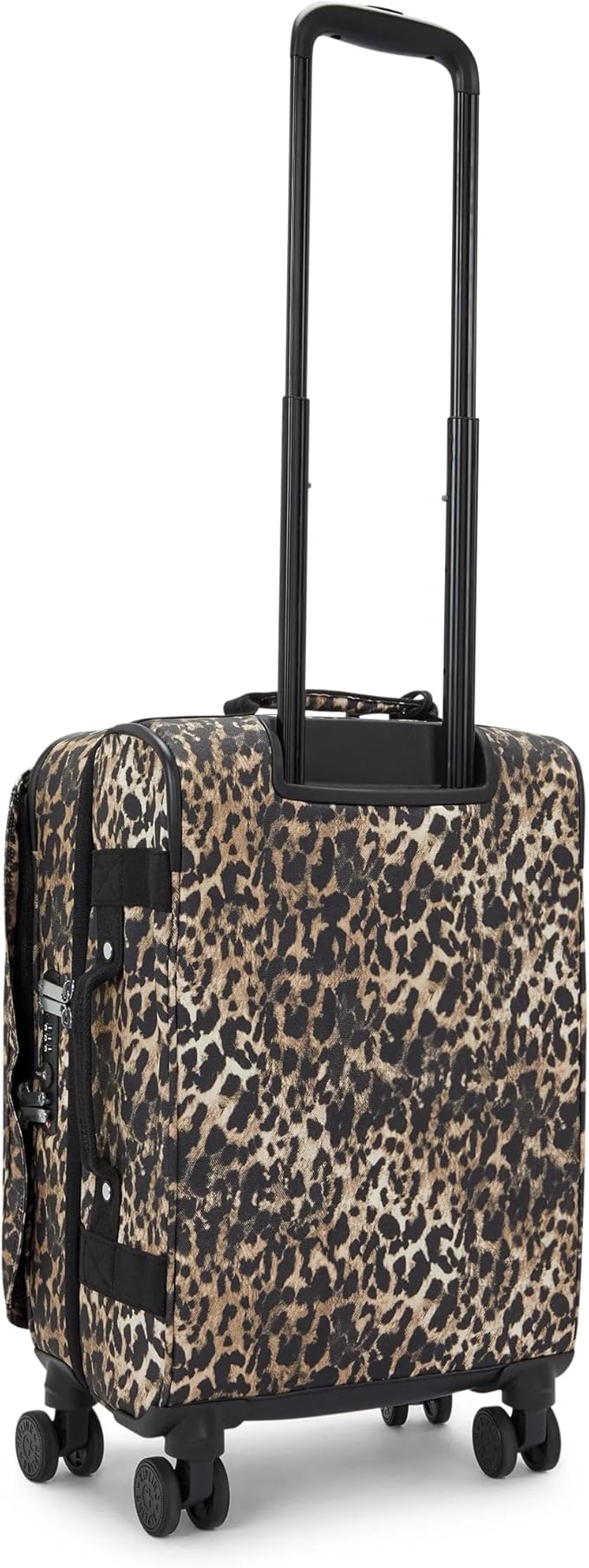 Kipling Women's Spontaneous Small Prt Softside Spinner Wheel Luggage, Integrated TSA Accepted Lock