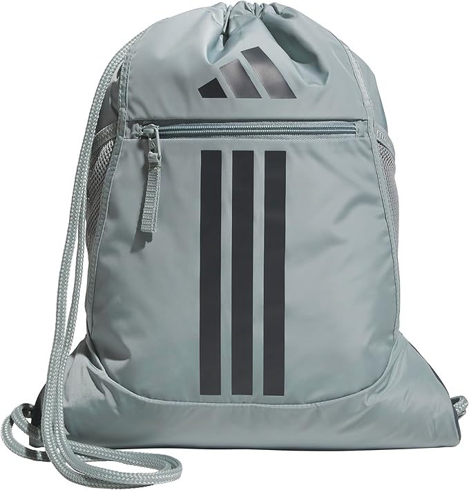 adidas Alliance Sackpack – Drawstring Backpack for Sports, Small Gym Bag