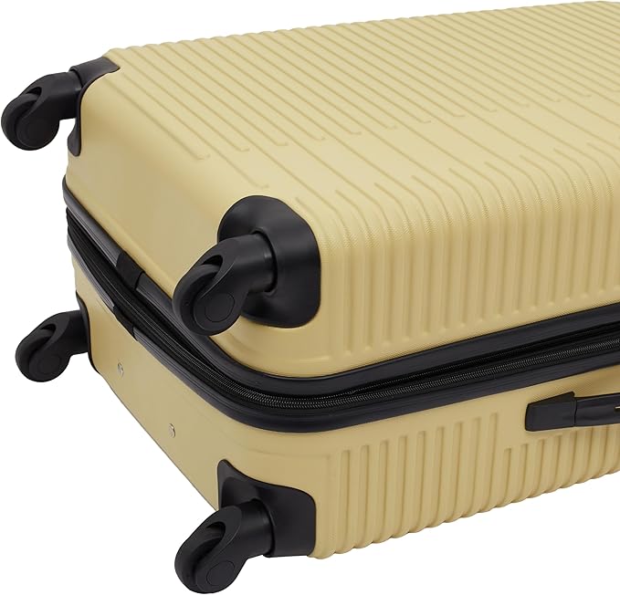 kensie Women's Hillsboro Luggage & Travel Bags Set, Dried Moss, 4 Piece Set