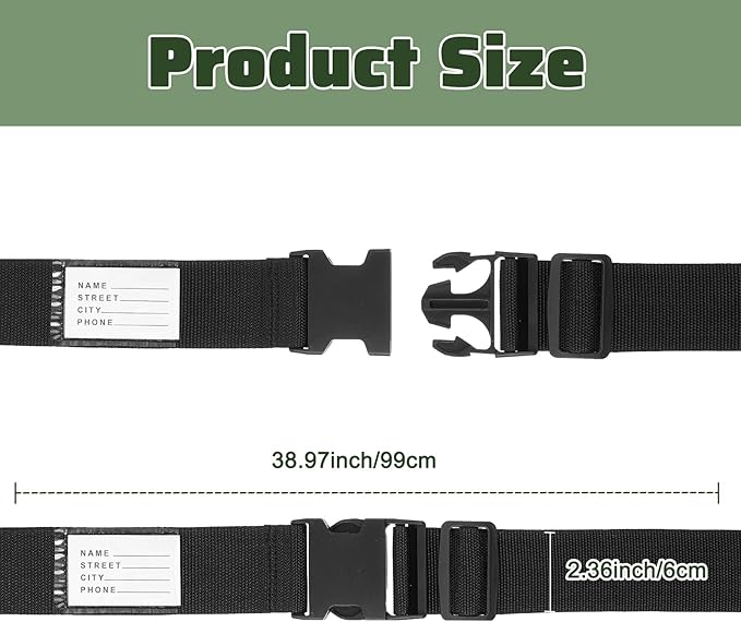Travel Luggage Connector Strap Adjustable Suitcase Belt Connect Suitcase Add Bag Straps for Carry On Your Luggages Accessories Stocking Stuffer