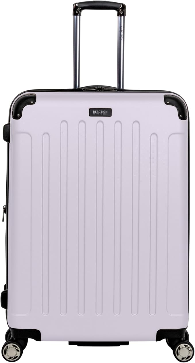 Kenneth Cole REACTION Renegade Luggage Expandable 8-Wheel Spinner Lightweight Hardside Suitcase, Orchid Ice, 3-Piece Set (20"/24"/28")