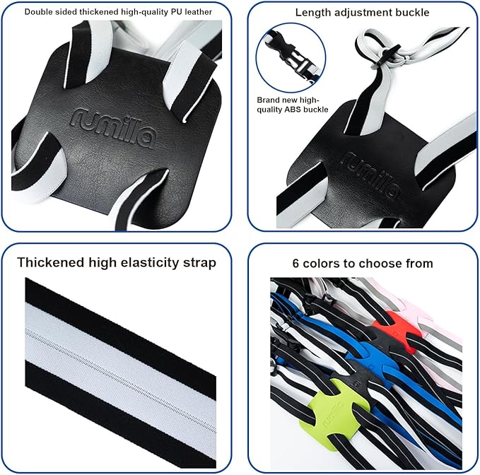 Luggage Straps for Suitcases, Travel Accessories to Connect Two Suitcase, Add A Bag Luggage Strap for Carry On Luggages Adjustable Buckle Belt (White/Black-1pcs)