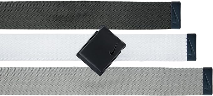Nike Men's 3 Pack Web Belt