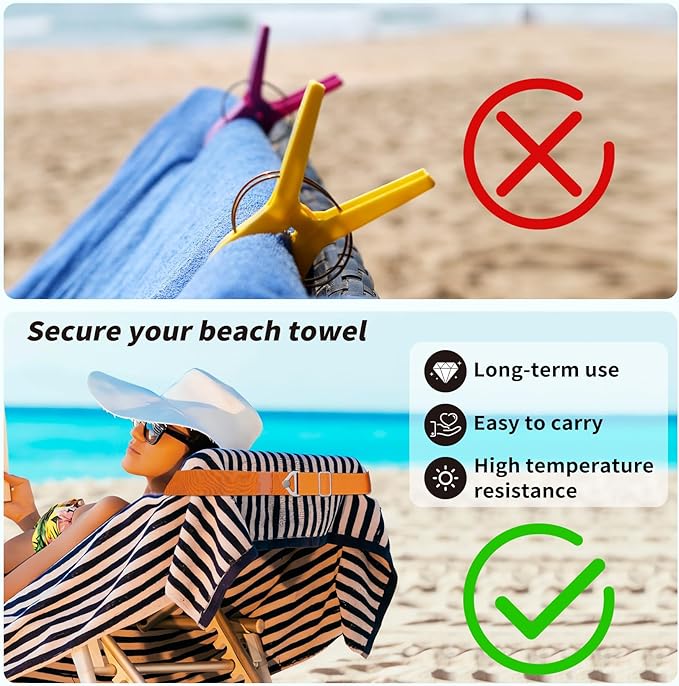TOOVREN 2-in-1 Travel Belt for Luggage Straps Add a Bag Bungees Suitcase Luggage Strap Over Handle Suitcases Belt for Carry On Bag Adjustable Backpack Attachment Airport Travel Accessories Orange