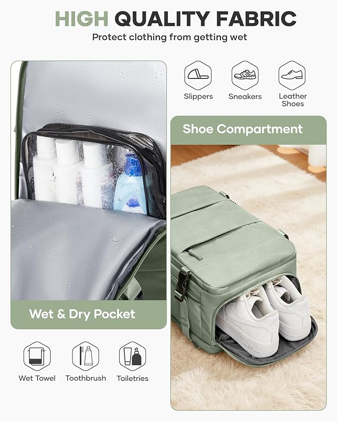 coofay Vacuum Backpack Travel with Pump Vacpack Travel Backpack with Vacuum System Mochila de Viaje Compresion al Vacio Easyvacpack Airbag Backpacks for Traveling Carry on Luggage