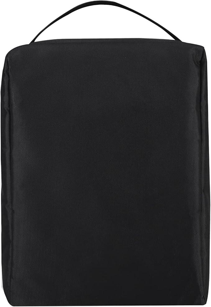 Gloppie Shoe Bags Travel Pouch (2 Pack) - Large Shoes Storage Bag Organizer, Black - Perfect for Men, Women, Business Trips & Gym