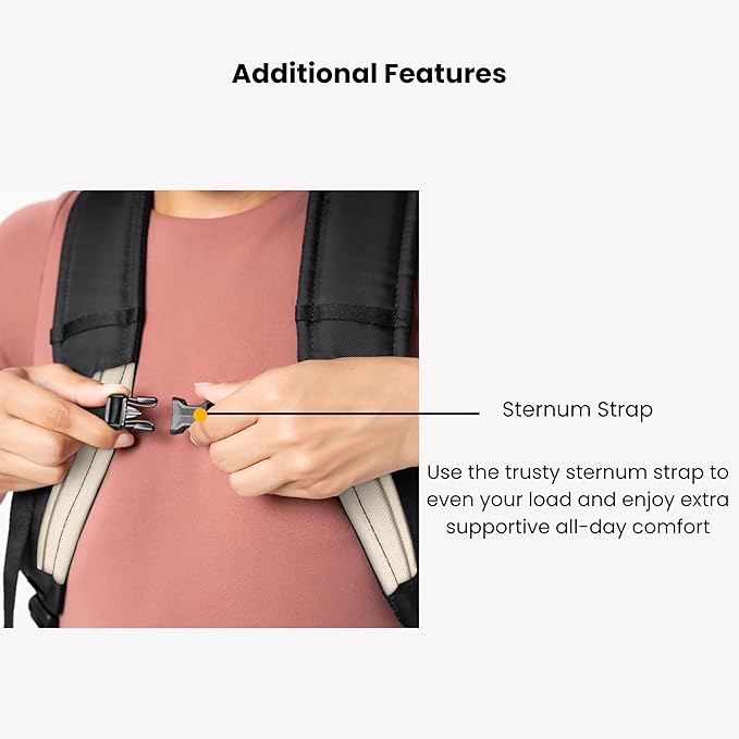 Sherpani Camden, Convertible Backpack, 3 in 1 Tote Bag, Crossbody Bag, Cross Body Purse, 18L Travel Backpack, Travel Gifts for Women, RFID Protection, Fits 13” Laptop (Con Leche Classic)