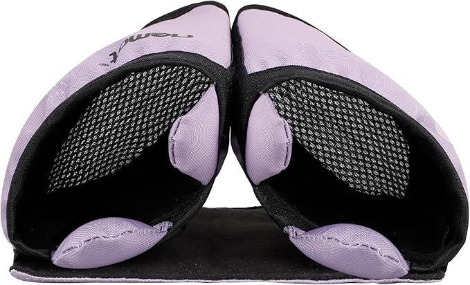 riemot Luggage Travel Cup Holder Free Hand Drink Carrier - Hold Two Coffee Mugs - Fits Roll on Suitcase Handles - Gifts for Flight Attendants Travelers Accessories Cute Rabbit Purple