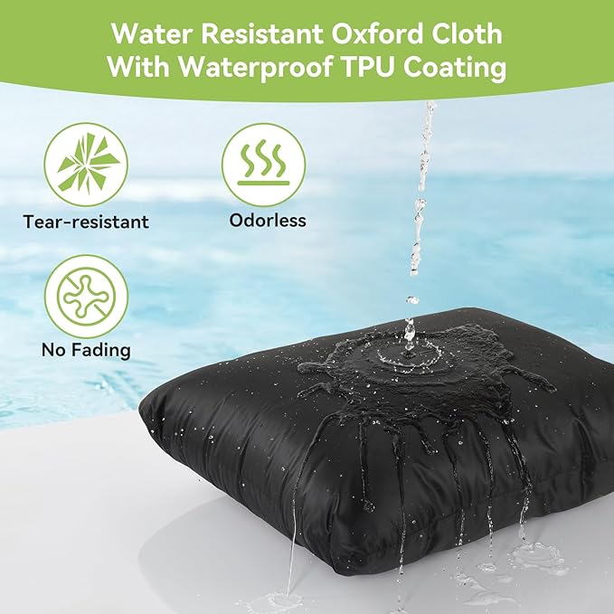 OTraki 2PCS Large Wet Bag 20x24 inch Waterproof Bag for Swimsuit Reusable Wet Dry Bag With Portable Handle Wet Clothes Storage Gym Bag for Beach Pool Drying do not exceed 176℉ Black & Grey