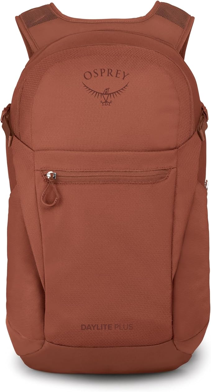 Osprey Daylite Plus Commuter Backpack - Everyday Pack with Laptop Sleeve, Bottle Pockets, and Extra Storage, Porcelain Orange