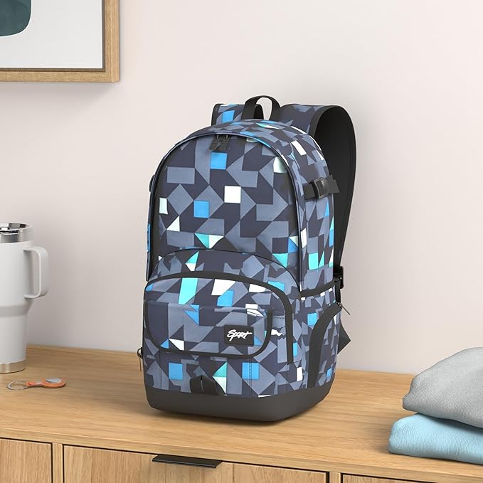 rickyh style School Backpack Travel Bag for Men & Women Lightweight College Back Pack with Laptop Compartmen