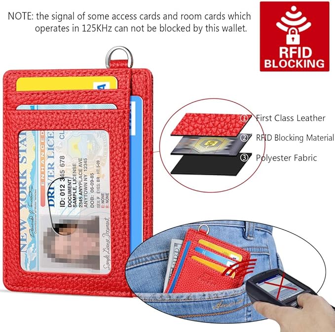 FurArt Slim Minimalist Wallet, Front Pocket Wallets, RFID Blocking, Credit Card Holder for Men