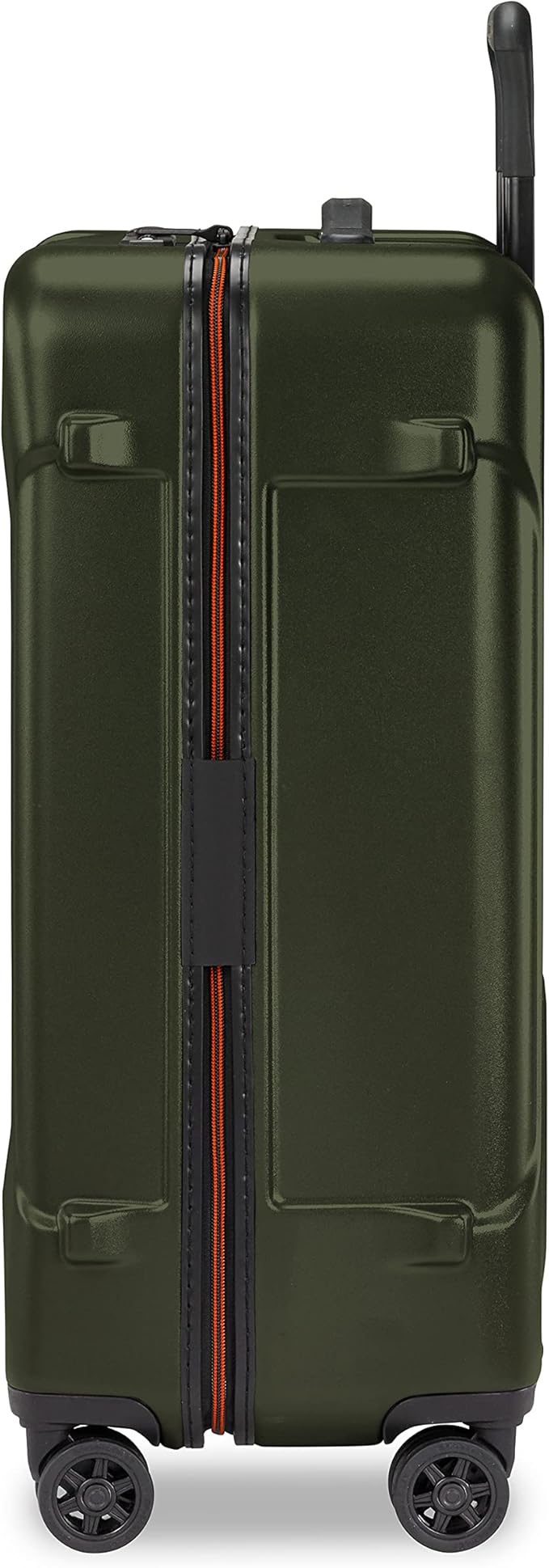 Briggs & Riley 27" Medium Spinner - Checked Luggage for Travel, Suitcases with Wheels, Hardside Rolling Bag for Men & Women, Self-Repairing Zipper - Torq Collection, Hunter Green