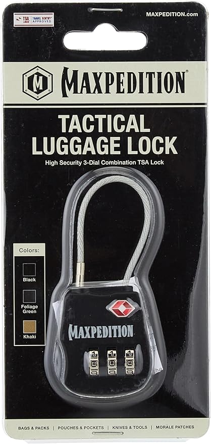 Maxpedition Gear Tactical Luggage Lock