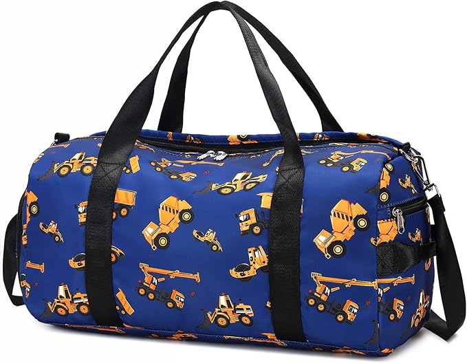 CAMTOP Kids Overnight Duffel Bag for Boys and Girls Carry-On Size Tote for Travel Gym Sport