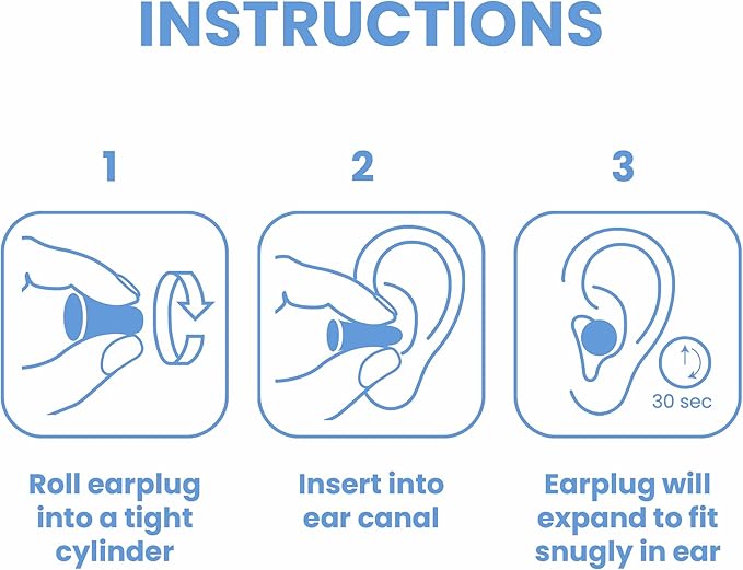 MiniPlugs - Earplugs for Kids (Age 4-9) Skin-Safe Lab Tested Extra Small Ear Plugs for Kids, Children's Ear Plugs for Sleeping, Slim Fit Toddler Earplugs Noise Reduction, Child Concert Protection