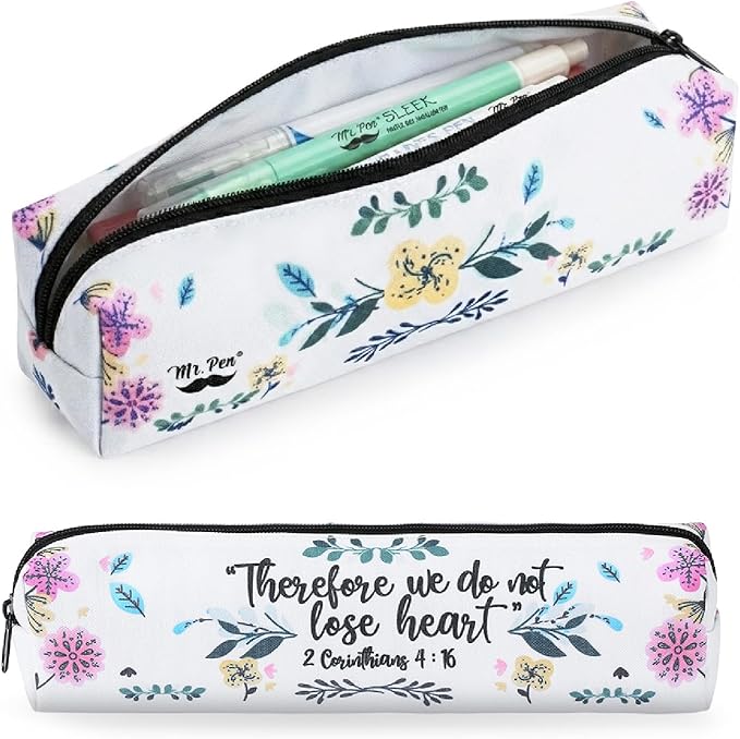 Mr. Pen- Cute Pencil Case Pouch, Multipurpose Bible Pencil Pouch