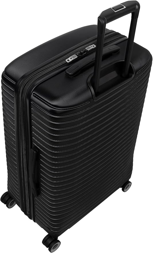 It Luggage Precursor Titan 27" Hardside Checked 8 Wheel Expandable Spinner, Black