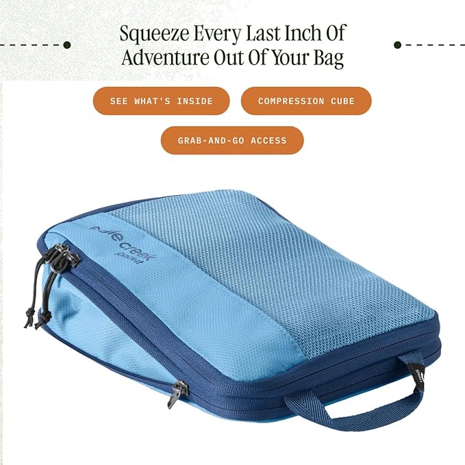 Eagle Creek Pack-It Specter Compression Packing Cubes - Durable, Ultra-Lightweight and Water-Resistant Ripstop Fabric Suitcase Organizer Bags for Clothing and Gear