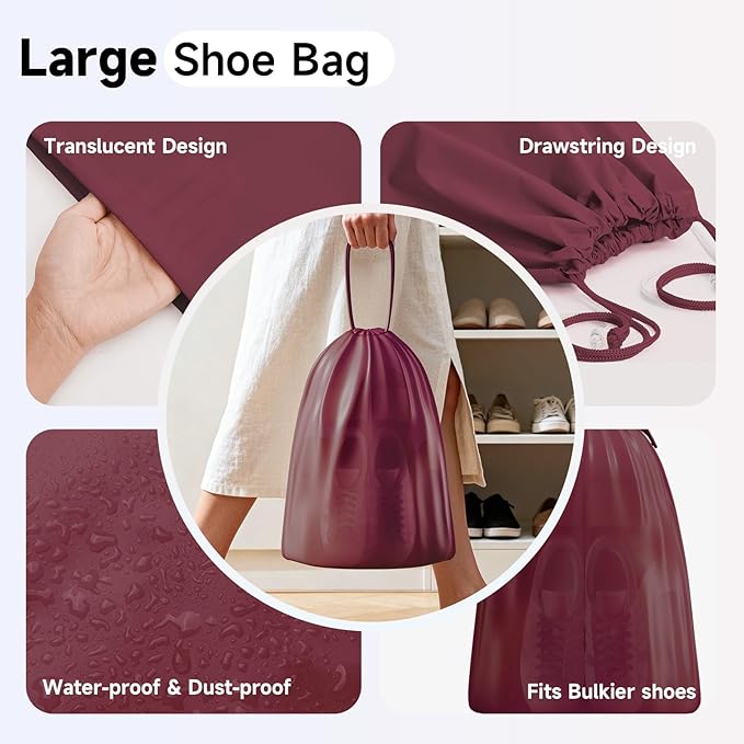 11 Set / 9 Set Packing Cubes for Travel,Gifts for Women Mom Kids,TSA Approved Bags for Makeup, Cosmetic, Toiletry, Organizers for Suitcase Carry On,Cruise Essentials Airplane Accessories,Burgundy