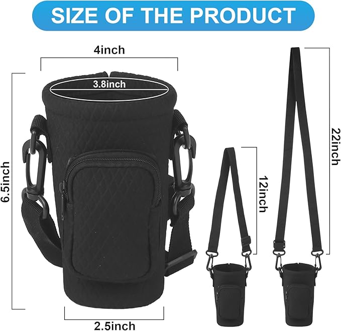 Royal Caribbean Cruise Essentials 2025 – 2‑Pack Neoprene Drink Sling + Cruise Card Holder, Hands‑Free Cup Holder for Royal Caribbean