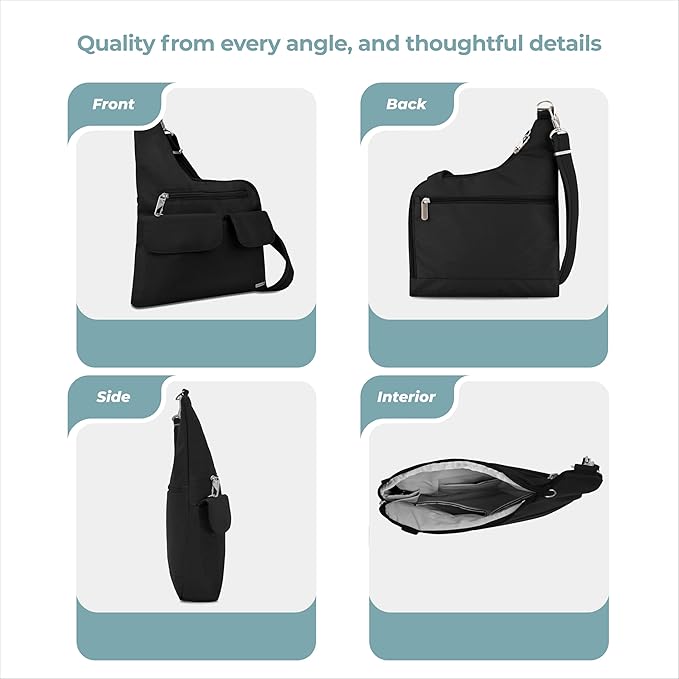 Travelon Anti-Theft Classic Crossbody Bag