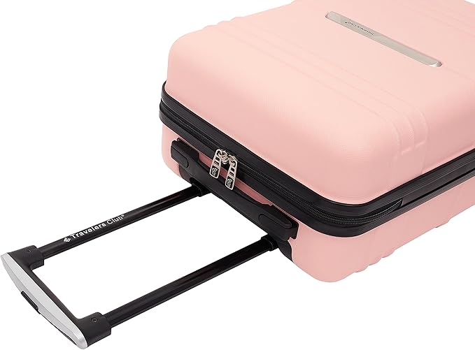 Travelers Club 22" Richmond Spinner Carry-On Luggage, Rose Gold