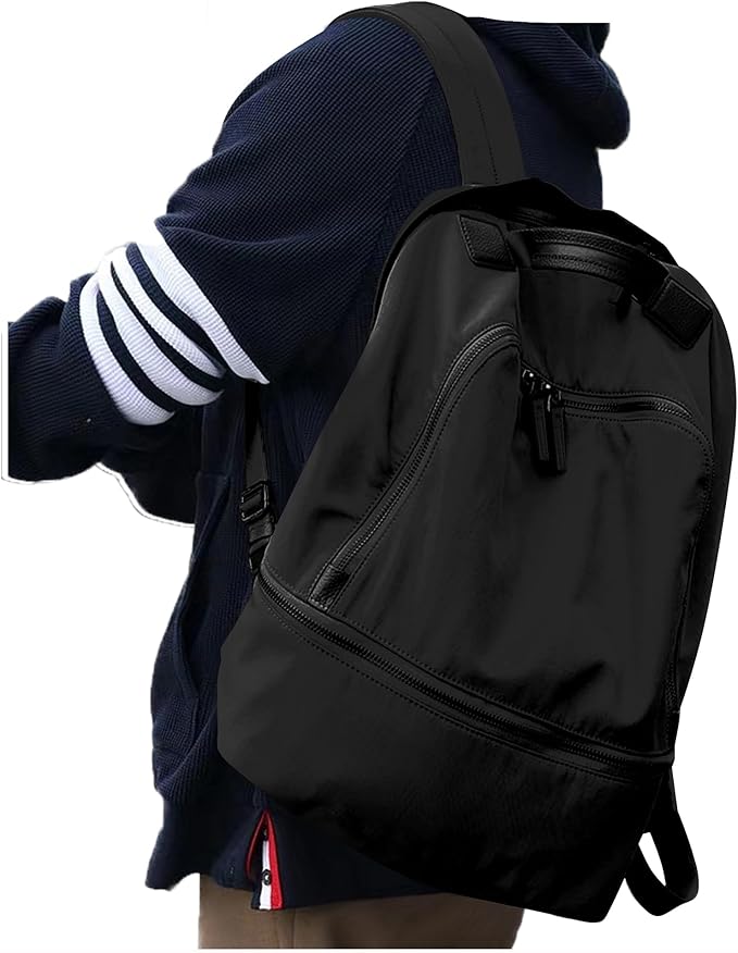 Gym Backpack for Women, Gym Bag with Shoe Compartment, Water Resistant Lightweight Sports Yoga Travel Backpack with Wet Pocket,Cheer Backpack,Black