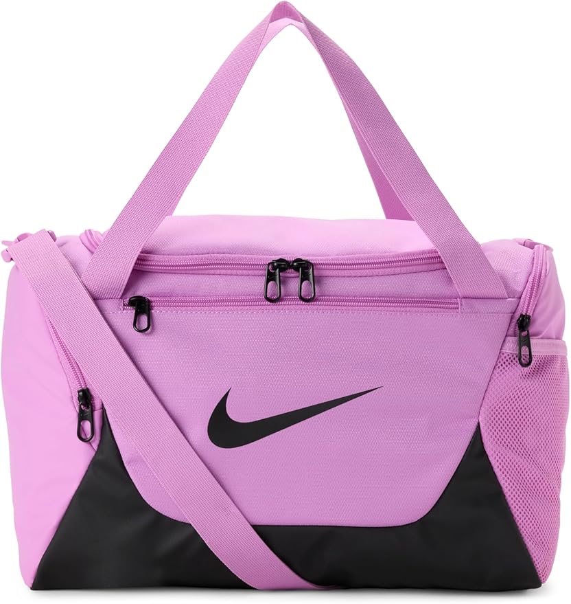 Nike Brasilia Duffel (X-Small), Light Magenta/Black/Black, MISC