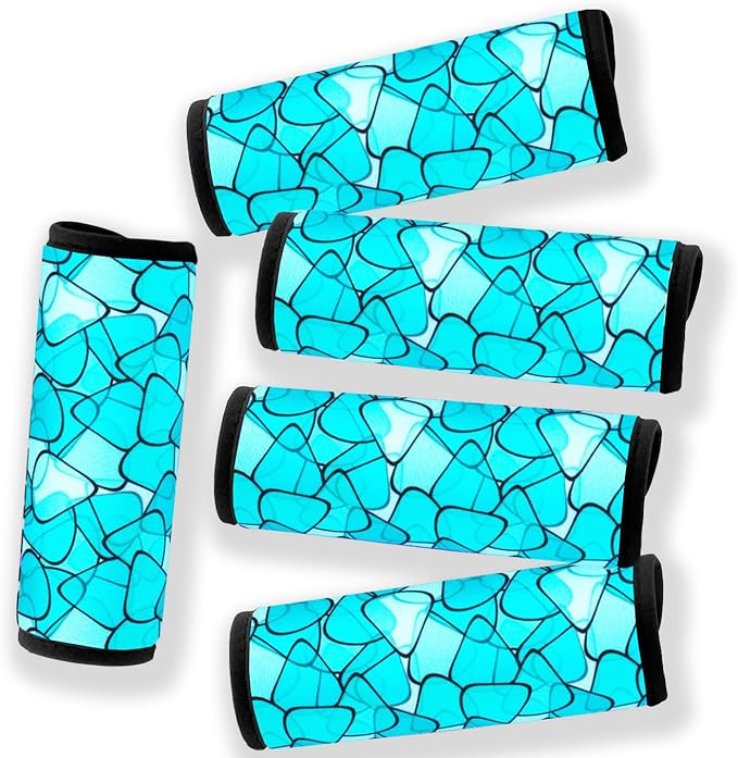 Neoprene Luggage Handle Wrap Fluorescent Colors Luggage Identifiers/Tags/Marker (Graffti)