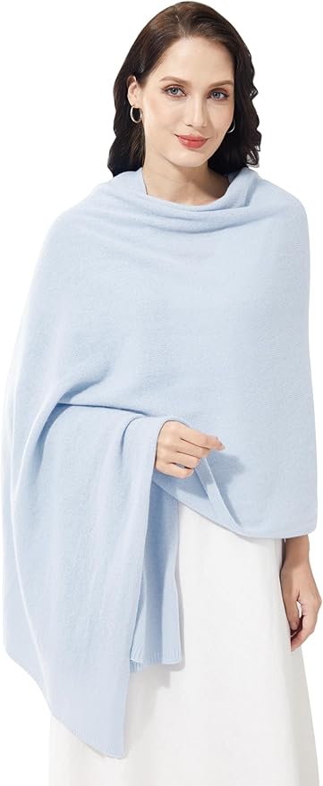 Soft Cashmere Blend Wrap Chic Scarf Stole for Women Wayfarer Travel Extra Large 87"x28"