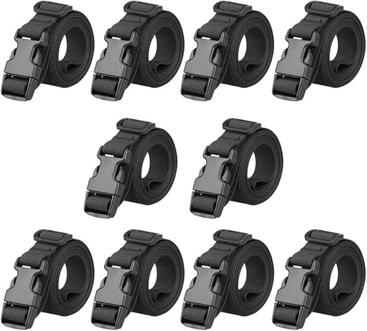MAGARROW 78" x 1" Strap Buckle Packing Straps Adjustable 1-Inch Belt