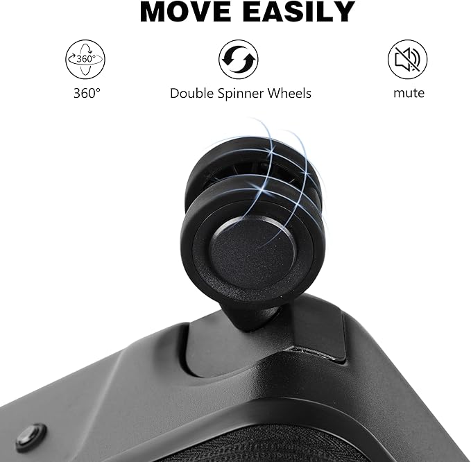 Luggage Sets 2 Piece, Carry On Luggage with Front Pocket & USB Port and 28 Inch Expandable Checked Luggage, Hybrid Soft Front & Hard Shell Suitcases with Spinner Wheels & TSA Lock, Black
