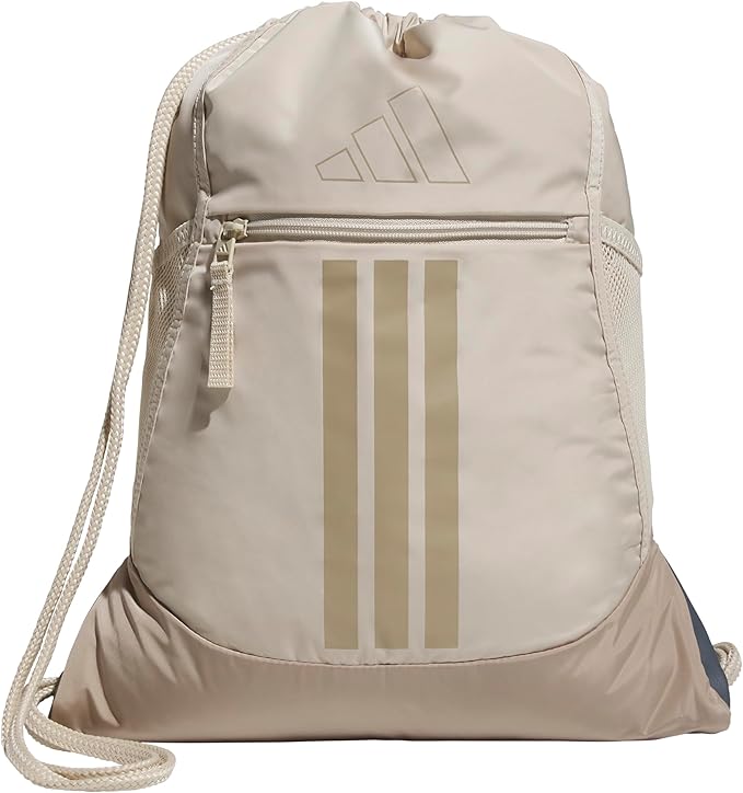 adidas Alliance Sackpack – Drawstring Backpack for Sports, Small Gym Bag